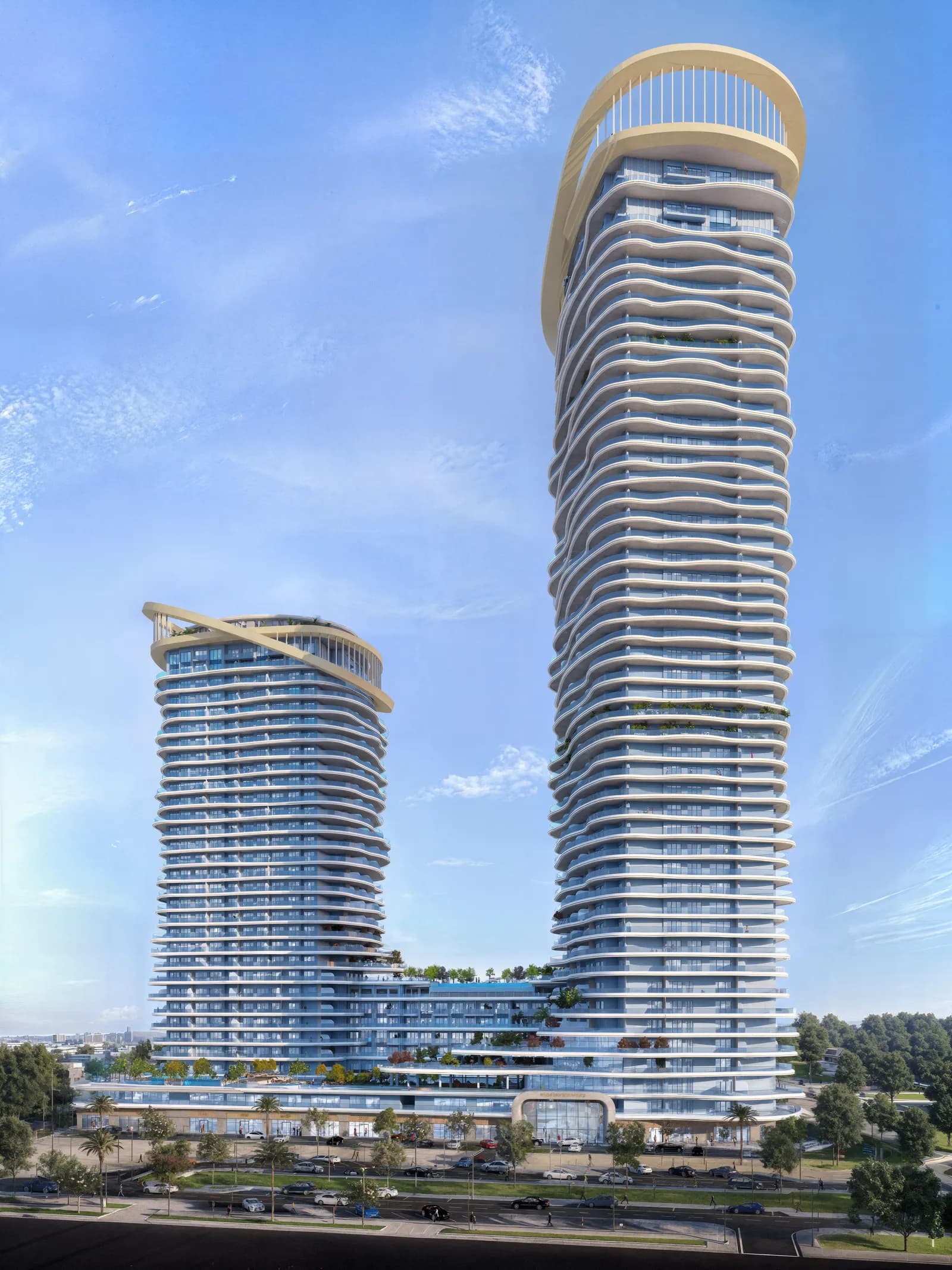 Twin Tower — Exterior 3